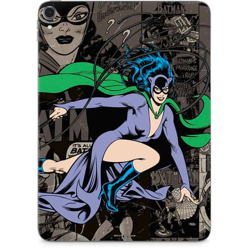 DC Comics Catwoman Vintage Action Pose Pattern Apple iPad Pro Skin