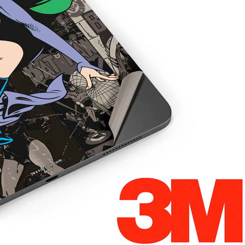 DC Comics Catwoman Vintage Action Pose Pattern Apple iPad Pro Skin