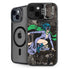 DC Comics Catwoman Vintage Action Pose Pattern iPhone 14 Kickstand Case