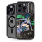 DC Comics Catwoman Vintage Action Pose Pattern iPhone 15 Pro Max Kickstand Case