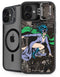 DC Comics Catwoman Vintage Action Pose Pattern iPhone 16 Kickstand Case