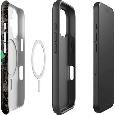 DC Comics Catwoman Vintage Action Pose Pattern iPhone 16 Magsafe Impact Case