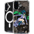 DC Comics Catwoman Vintage Action Pose Pattern iPhone 16 Plus MagSafe Case