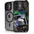DC Comics Catwoman Vintage Action Pose Pattern iPhone 17 Kickstand Case