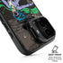 DC Comics Catwoman Vintage Action Pose Pattern iPhone 17 Kickstand Case