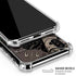 DC Comics Catwoman Vintage Action Pose Pattern iPhone X/XS Clear Case