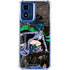 DC Comics Catwoman Vintage Action Pose Pattern Moto G 5G (2024) Clear Case