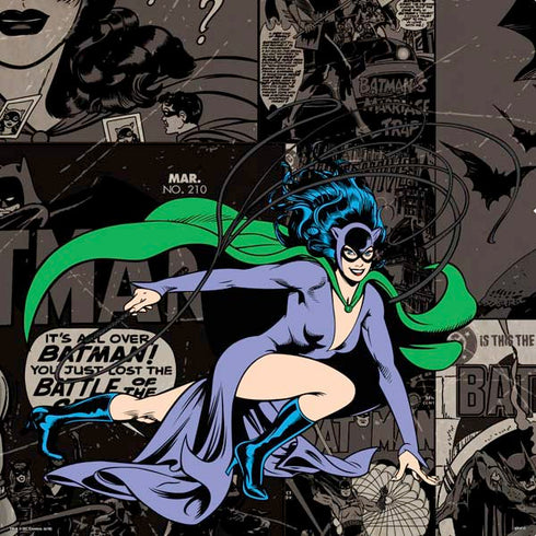 DC Comics Catwoman Vintage Action Pose Pattern PS4 Console and Controller Bundle Skin