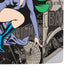 DC Comics Catwoman Vintage Action Pose Pattern PS5 Pro Console Skin