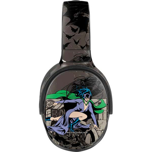 DC Comics Catwoman Vintage Action Pose Pattern Skullcandy Venue Skin