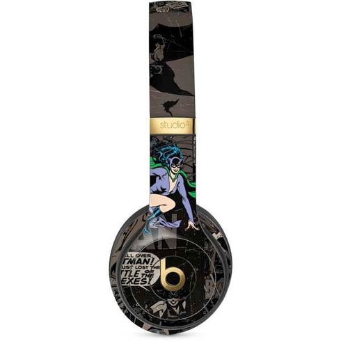 DC Comics Catwoman Vintage Action Pose Pattern Studio Wireless 3 Skin