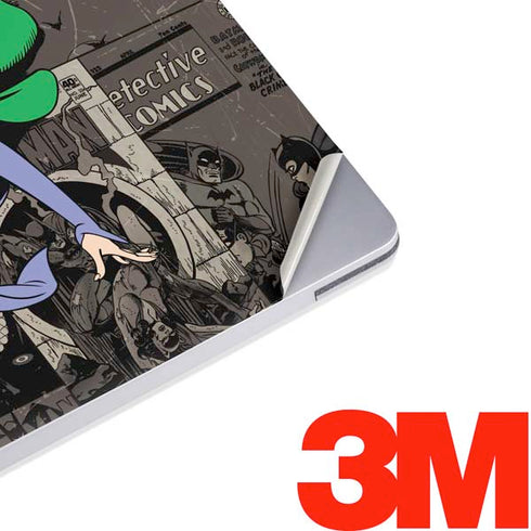 DC Comics Catwoman Vintage Action Pose Pattern Surface Laptop 2 Skin