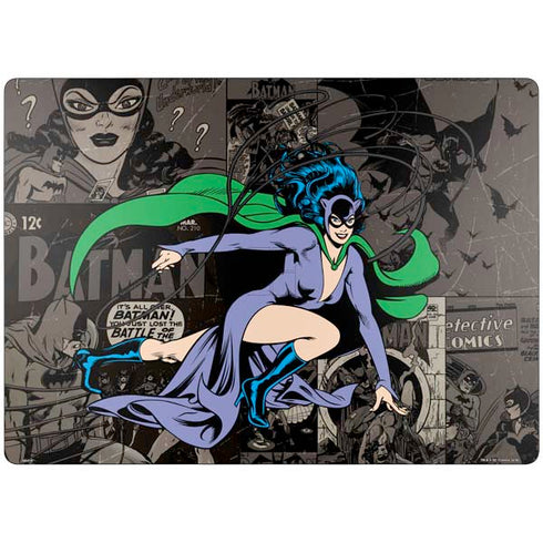 DC Comics Catwoman Vintage Action Pose Pattern Surface Laptop 7 13.8in Skin