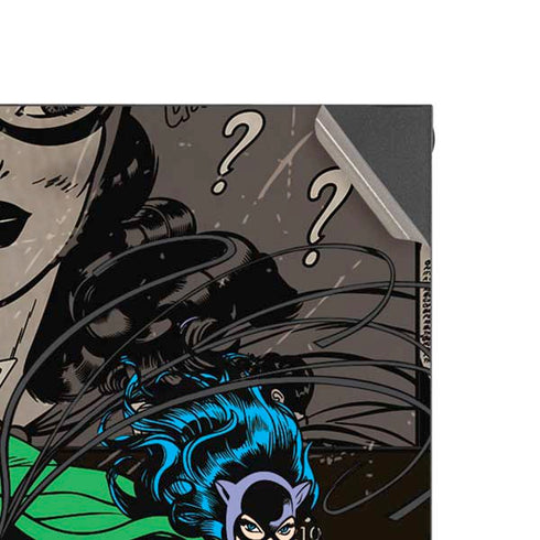 DC Comics Catwoman Vintage Action Pose Pattern XBox Series X Digital Edition Console Skin