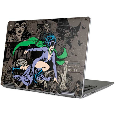 DC Comics Catwoman Vintage Action Pose Pattern Yoga 710 14in Skin