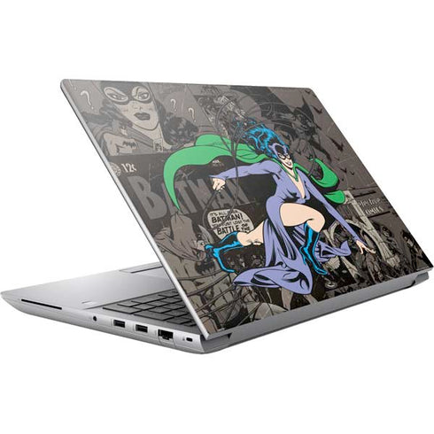 DC Comics Catwoman Vintage Action Pose Pattern HP ZBook Fury 16 G10 Skin