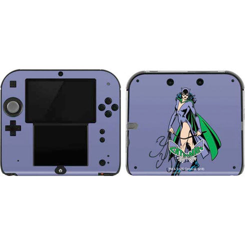 DC Comics Batman Catwoman Classic Art Pose Nintendo 2DS Skin
