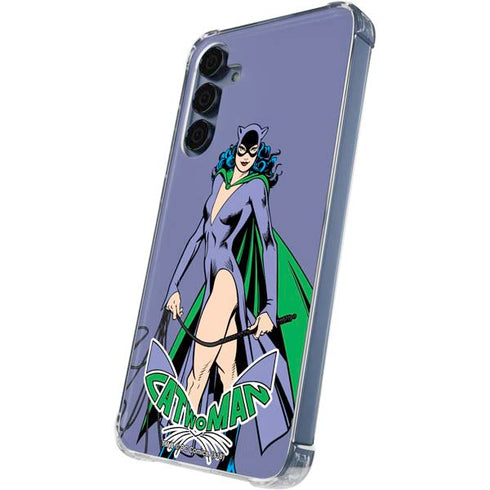 DC Comics Batman Catwoman Classic Art Pose Galaxy A55 5G Clear Case