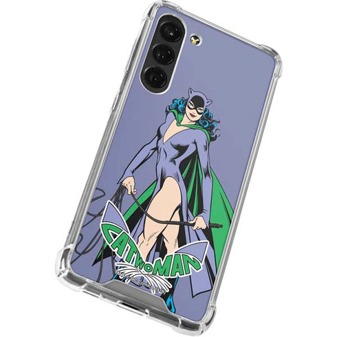 DC Comics Batman Catwoman Classic Art Pose Galaxy S24 FE Clear Case