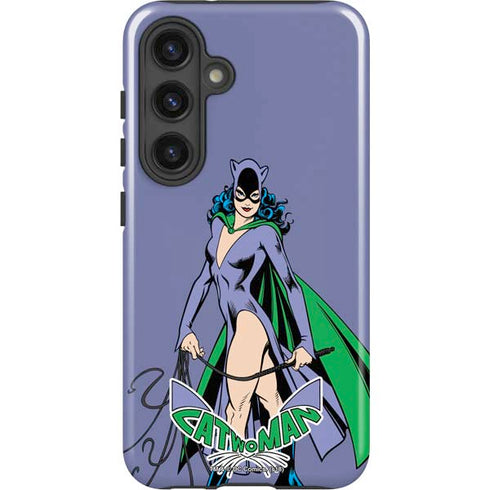DC Comics Batman Catwoman Classic Art Pose Galaxy S25 Plus Impact Case