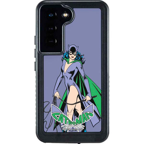 DC Comics Batman Catwoman Classic Art Pose Galaxy S24 Waterproof Case