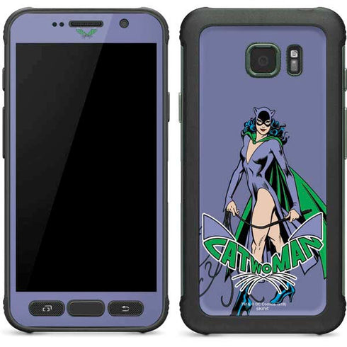 DC Comics Batman Catwoman Classic Art Pose Galaxy S7 Active Skin