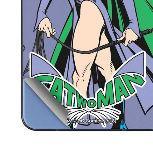 DC Comics Batman Catwoman Classic Art Pose Galaxy Z Fold5 5G Skin