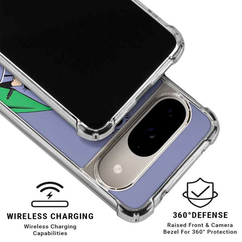 DC Comics Batman Catwoman Classic Art Pose Google Pixel 10 Clear Case