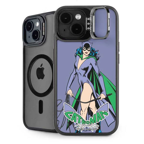 DC Comics Batman Catwoman Classic Art Pose iPhone 14 Kickstand Case
