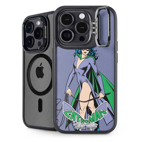 DC Comics Batman Catwoman Classic Art Pose iPhone 14 Pro Kickstand Case