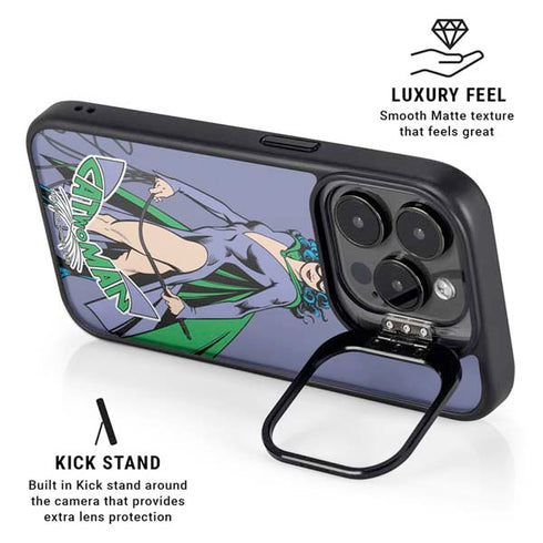 DC Comics Batman Catwoman Classic Art Pose iPhone 14 Pro Kickstand Case
