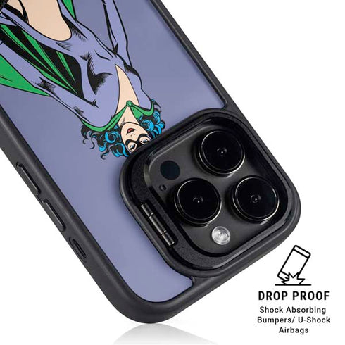 DC Comics Batman Catwoman Classic Art Pose iPhone 14 Pro Kickstand Case