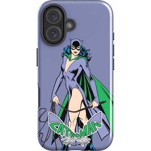 DC Comics Batman Catwoman Classic Art Pose iPhone 16 Impact Case