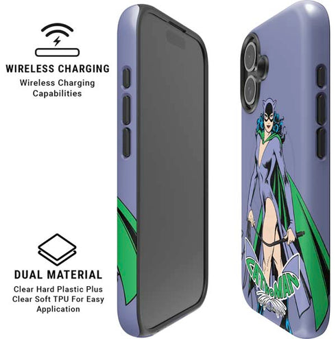 DC Comics Batman Catwoman Classic Art Pose iPhone 16 Magsafe Impact Case