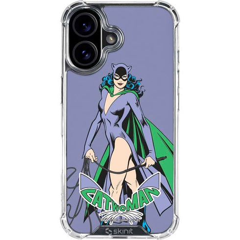 DC Comics Batman Catwoman Classic Art Pose iPhone 16 Plus Clear Case
