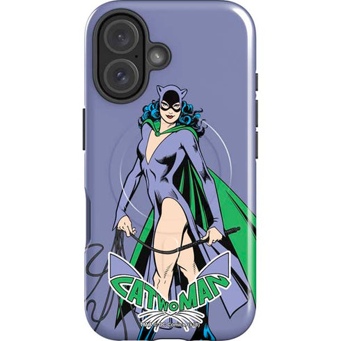 DC Comics Batman Catwoman Classic Art Pose iPhone 16 Plus Magsafe Impact Case