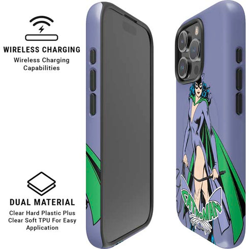 DC Comics Batman Catwoman Classic Art Pose iPhone 16 Pro Magsafe Impact Case