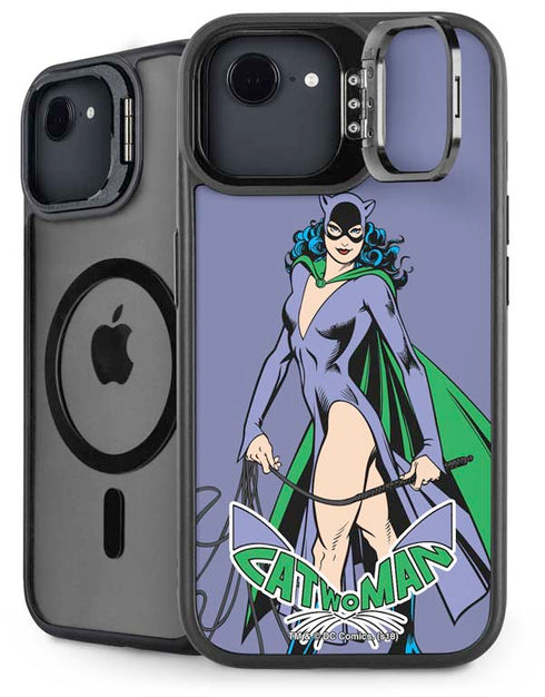 DC Comics Batman Catwoman Classic Art Pose iPhone 16e Kickstand Case