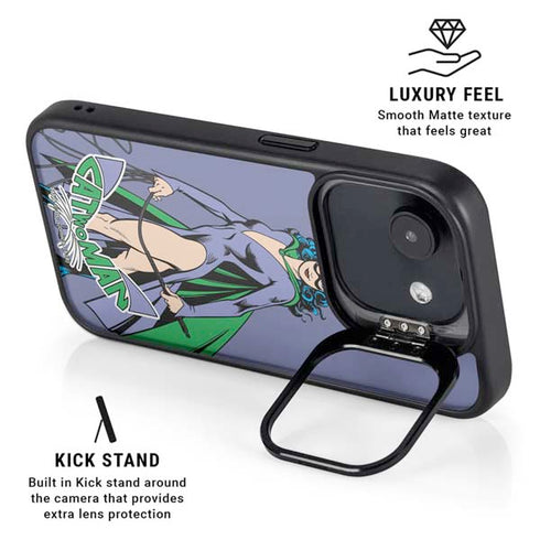 DC Comics Batman Catwoman Classic Art Pose iPhone 16e Kickstand Case