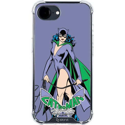 DC Comics Batman Catwoman Classic Art Pose iPhone 16e Clear Case