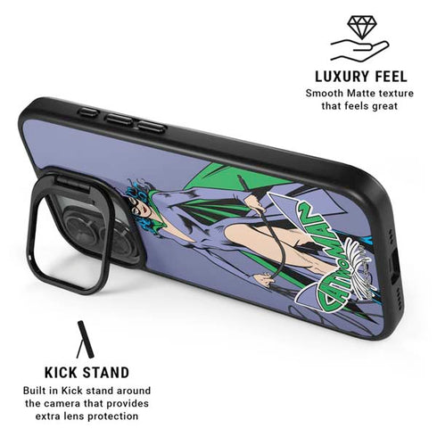 DC Comics Batman Catwoman Classic Art Pose iPhone 17 Kickstand Case