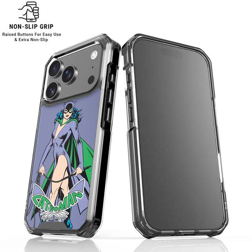 DC Comics Batman Catwoman Classic Art Pose iPhone 18 Pro Clear Case
