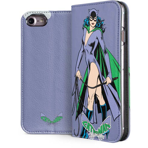 DC Comics Batman Catwoman Classic Art Pose iPhone 7 Folio Case