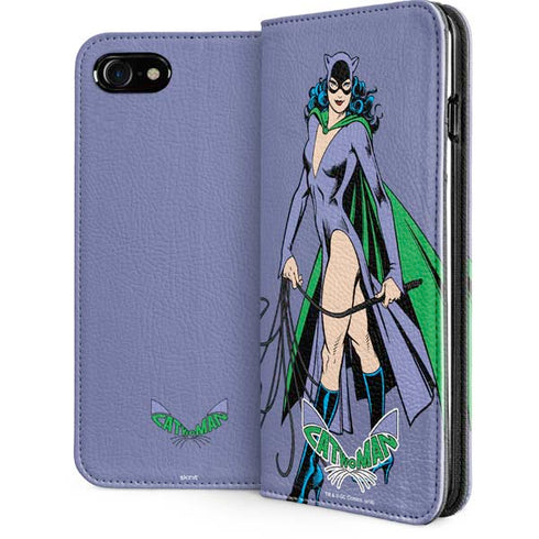 DC Comics Batman Catwoman Classic Art Pose iPhone SE (2nd & 3rd Gen) Folio Case
