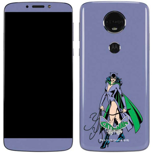 DC Comics Batman Catwoman Classic Art Pose Moto E5 Plus Skin