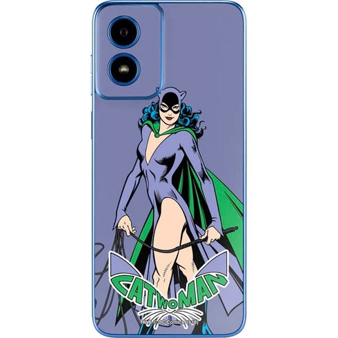 DC Comics Batman Catwoman Classic Art Pose Moto G Play 4G (2024) Skin