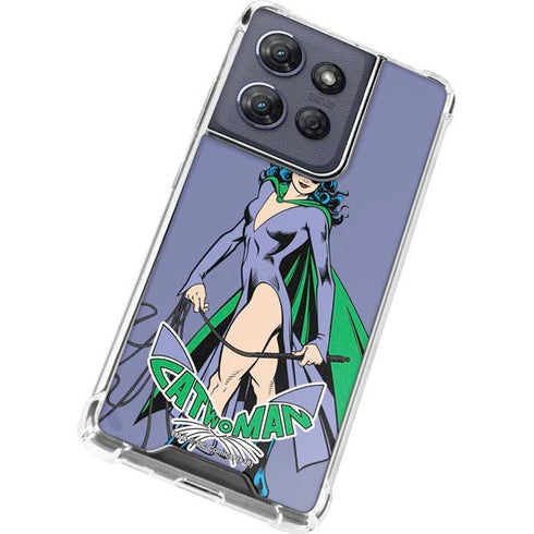 DC Comics Batman Catwoman Classic Art Pose Moto G Play 5G (2025) Clear Case