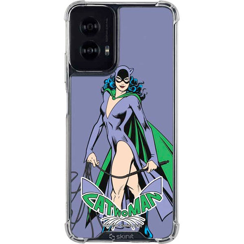 DC Comics Batman Catwoman Classic Art Pose Moto G Power 5G (2024) Clear Case