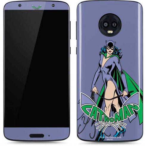 DC Comics Batman Catwoman Classic Art Pose Moto G6 Skin