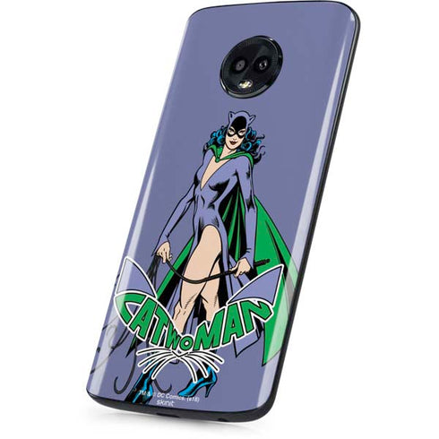 DC Comics Batman Catwoman Classic Art Pose Moto G6 Skin